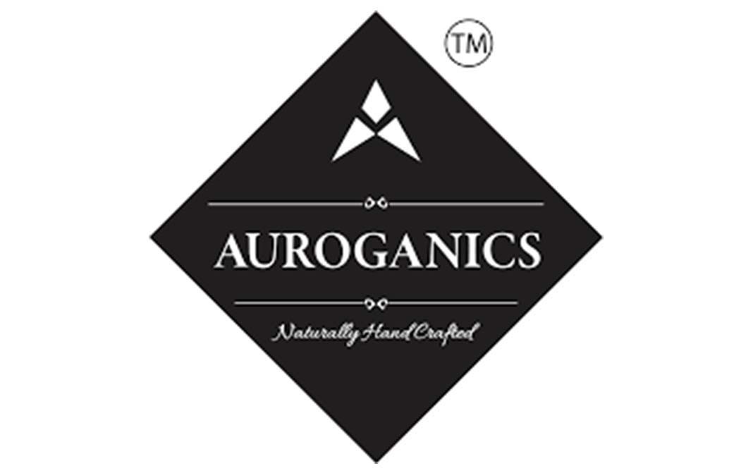 Auroganics Crunchy Nutty Peanut Butter    Glass Jar  350 grams